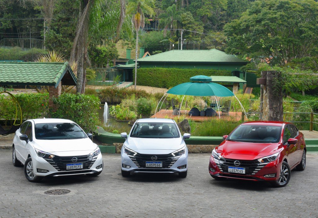 Novo Nissan Versa 2024  (Sense, Exclusive e Advance)