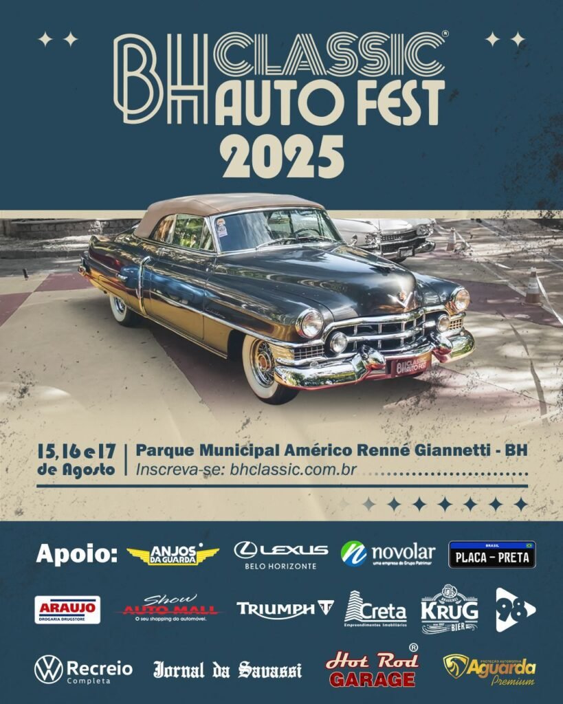 3ª edição do BH Classic Auto Fest!